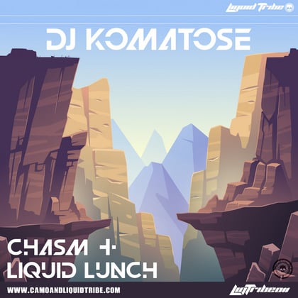 Chasm / Liquid Lunch album by DJ Komatose - Drum and Bass Cover Art