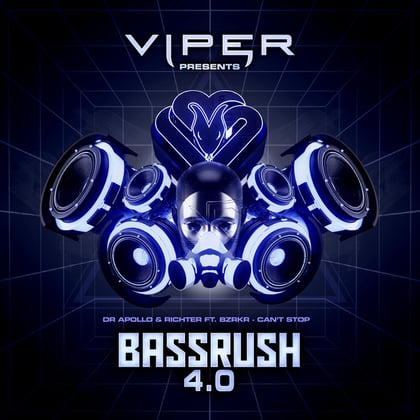 Can't Stop (Bassrush 4.0) album by Dr. Apollo - Drum and Bass Cover Art