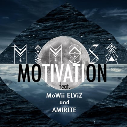 Motivation album by MiM0SA - Drum and Bass Cover Art