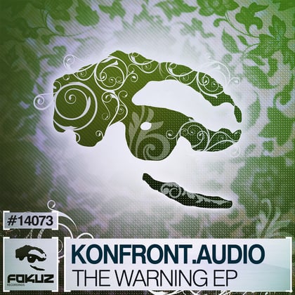 The Warning EP album by Konfront.Audio - Drum and Bass Cover Art