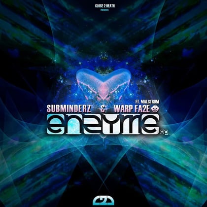 Enzyme EP album by Warp Fa2e - Drum and Bass Cover Art