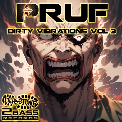 Dirty Vibrations Vol 3 album by Pruf - Drum and Bass Cover Art