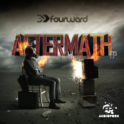 Aftermath album by Fourward - Drum and Bass Cover Art