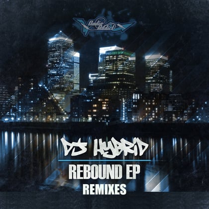 Rebound Remixes album by Ed Solo & DJ Hybrid - Drum and Bass Cover Art