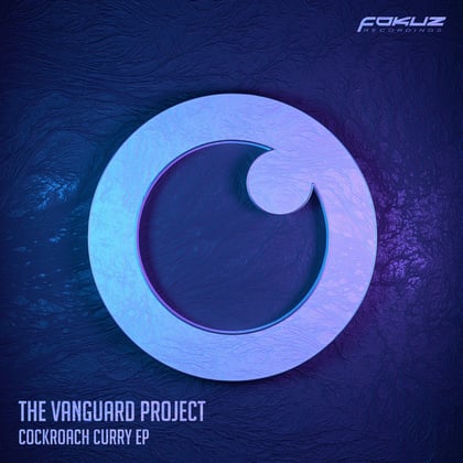 Cockroach Curry EP album by The Vanguard Project - Drum and Bass Cover Art