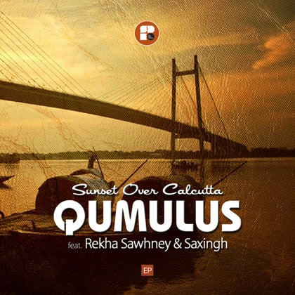 Sunset Over Calcutta album by Qumulus - Drum and Bass Cover Art