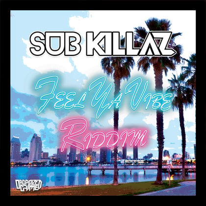 Feel Ya Vibe / Riddim album by Nick The Lot & Sub Killaz - Drum and Bass Cover Art