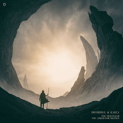 The Traveller / You Asked For Silence album by Kaiza - Drum and Bass Cover Art
