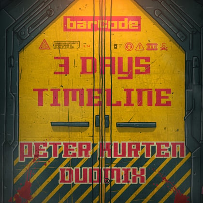 3 Days Timeline (Peter Kurten Duomix) album by Donny, Katharsys, Counterstrike & Peter Kurten - Drum and Bass Cover Art