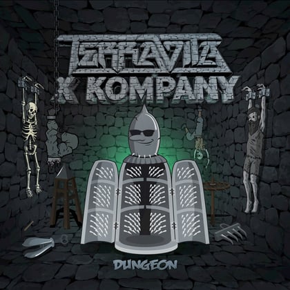 Dungeon album by Terravita - Drum and Bass Cover Art