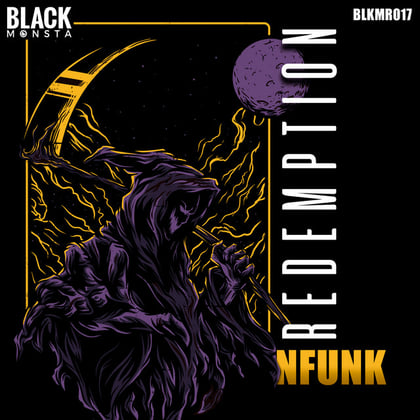 Redemption album by Nfunk - Drum and Bass Cover Art