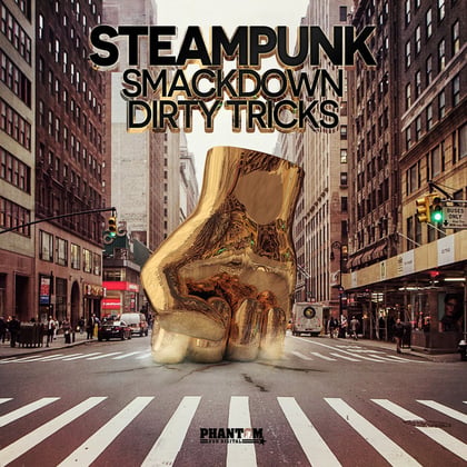 Smackdown album by Steampunk - Drum and Bass Cover Art