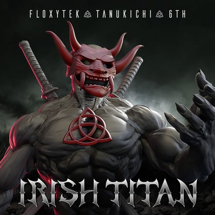 Irish Titan album by Tanukichi - Drum and Bass Cover Art