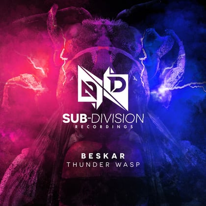 Thunder Wasp album by Beskar - Drum and Bass Cover Art