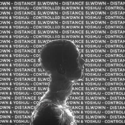 Distance / Controlled album by SLWDWN - Drum and Bass Cover Art