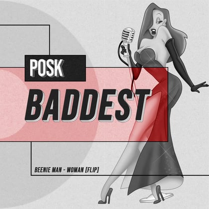 Baddest album by Posk & Stakka - Drum and Bass Cover Art