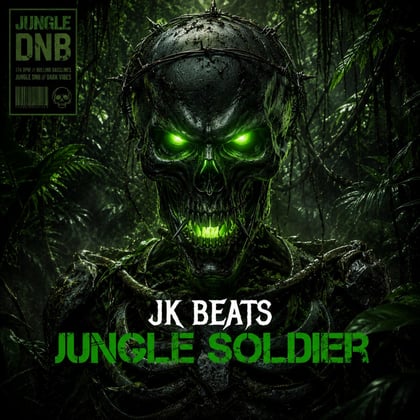 Jungle Soldier album by JK Beats - Drum and Bass Cover Art