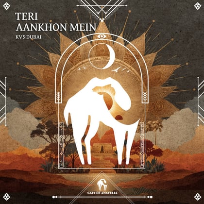 Teri Aankhon Mein album by Tengu, KV5 Dubai & Cafe De Anatolia - Drum and Bass Cover Art