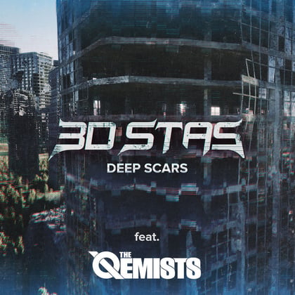 Deep Scars (feat. The Qemists) album by The Qemists - Drum and Bass Cover Art