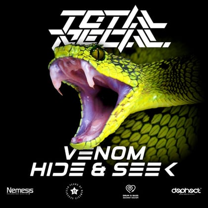 Venom / Hide & Seek album by Total Recall - Drum and Bass Cover Art