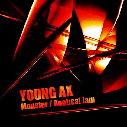 Monster album by Young Ax & Kryptic Minds - Drum and Bass Cover Art