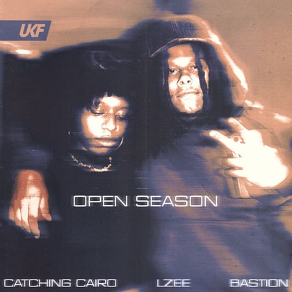 Open Season album by Fade Black, Bastion, Catching Cairo & LZee - Drum and Bass Cover Art