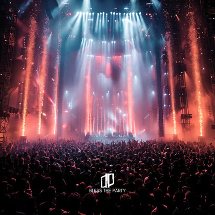 Bless the Party album by Redpill - Drum and Bass Cover Art