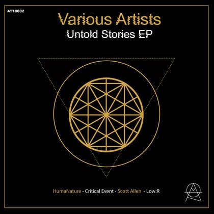 Untold Stories EP album by Humanature, Low:r, Scott Allen & Critical Event - Drum and Bass Cover Art
