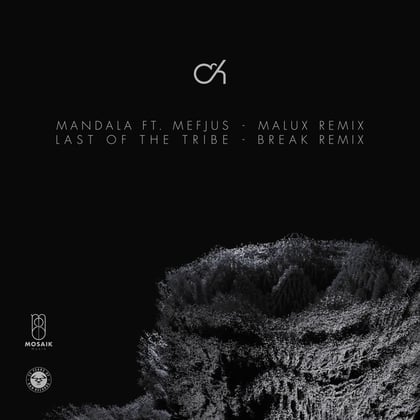 Mandala (Malux Remix) / Last of the Tribe (Break Remix) album by Camo & Krooked - Drum and Bass Cover Art