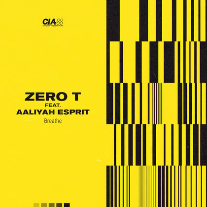Breathe album by Zero T - Drum and Bass Cover Art