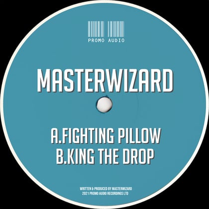 Fighting Pillow / King The Drop album by Masterwizard - Drum and Bass Cover Art