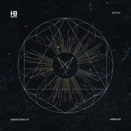 Variations EP album by Kutlo - Drum and Bass Cover Art