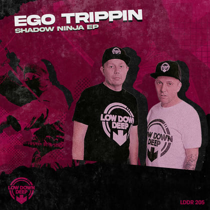 Shadow Ninja EP album by Ego Trippin - Drum and Bass Cover Art
