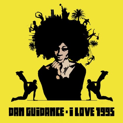 I Love 1995 album by Marvel Cinema & Dan Guidance - Drum and Bass Cover Art