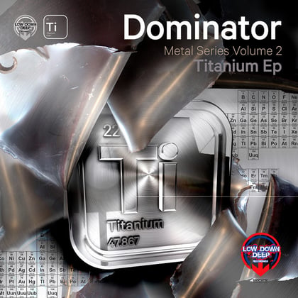 Titanium album by Dominator - Drum and Bass Cover Art