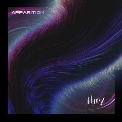 Apparition 2055 album by Thez - Drum and Bass Cover Art