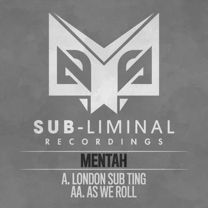 London Sub Ting / As We Roll album by Mentah - Drum and Bass Cover Art