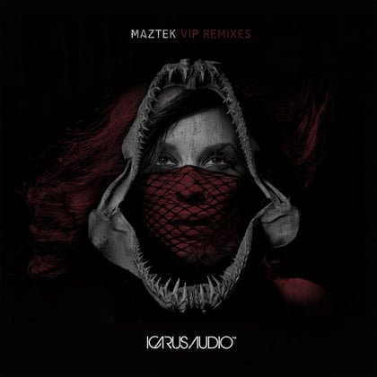 Maztek: VIP Remixes album by Maztek - Drum and Bass Cover Art
