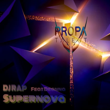 Supernova album by DJ Rap - Drum and Bass Cover Art