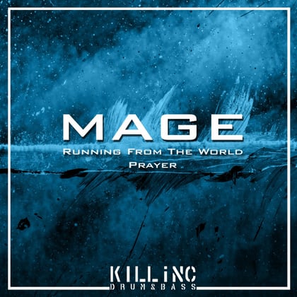 Running From The World album by Mage - Drum and Bass Cover Art