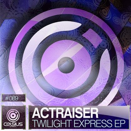 Twilight Express album by Actraiser - Drum and Bass Cover Art
