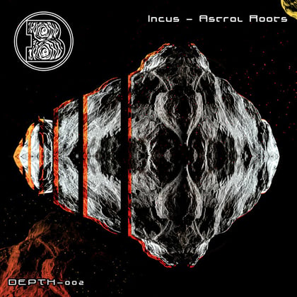 Astral Roots album by Incus - Drum and Bass Cover Art