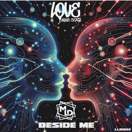 Beside Me album by M.L.D - Drum and Bass Cover Art