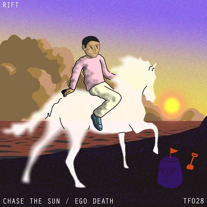 Chase The Sun / Ego Death album by Rift - Drum and Bass Cover Art