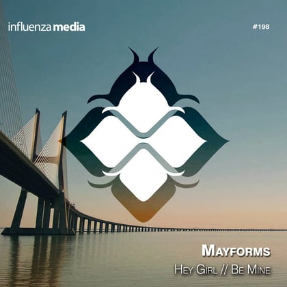 Nihil EP album by Mayforms - Drum and Bass Cover Art