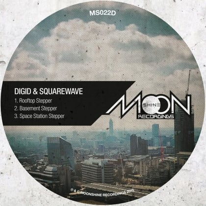 Rooftop Stepper Ep album by Digid - Drum and Bass Cover Art
