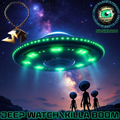 Deep Watch/Killa Boom album by Joy Mobility - Drum and Bass Cover Art
