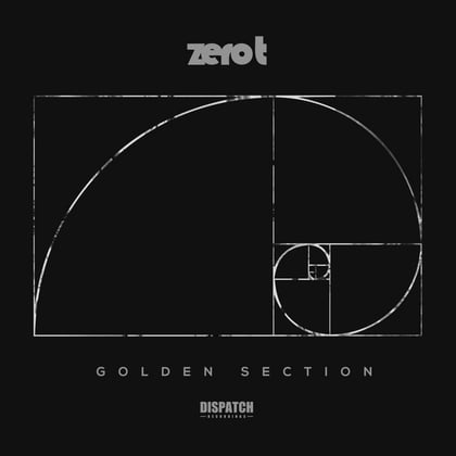 Golden Section album by Zero T - Drum and Bass Cover Art