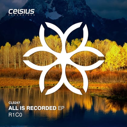 All Is Recorded EP album by R1C0 - Drum and Bass Cover Art