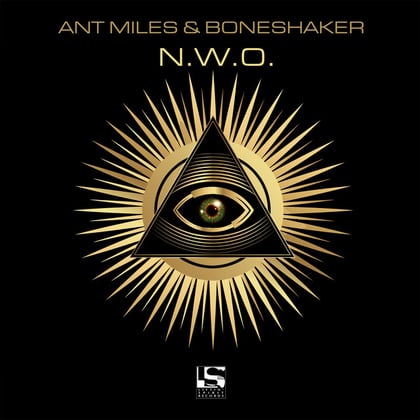 N.W.O. album by Ant Miles - Drum and Bass Cover Art